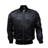 Bomber Leather Jacket For Men-Latest Style