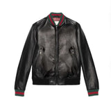 Black Stylish Leather Jacket for Men’s