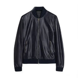 Men Oxford Blue Bomber Jacket