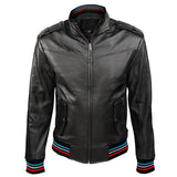 Men Black Leather Jacket