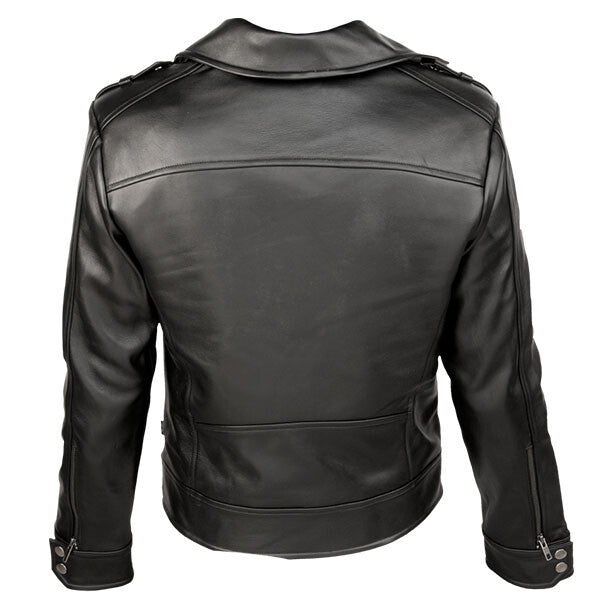 Operate- Men's Black Leather Jacket