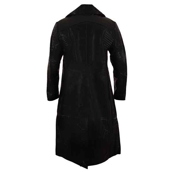 Culture- Men's Black Leather Coat