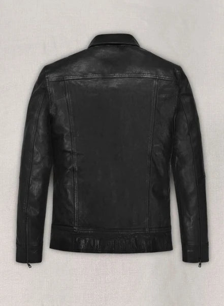 SAM WORTHINGTON LEATHER JACKET #1