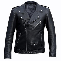 Men's Stylish Black Leather Jacket