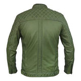 Men's Green Leather Jacket | Biker Jackets