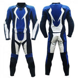 Blue Motorbike Suits