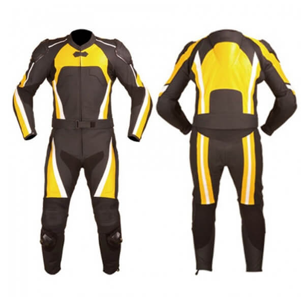 Yellow & Brown Motorbike Suits