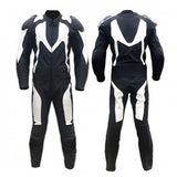 Black & White Motorbike Suits