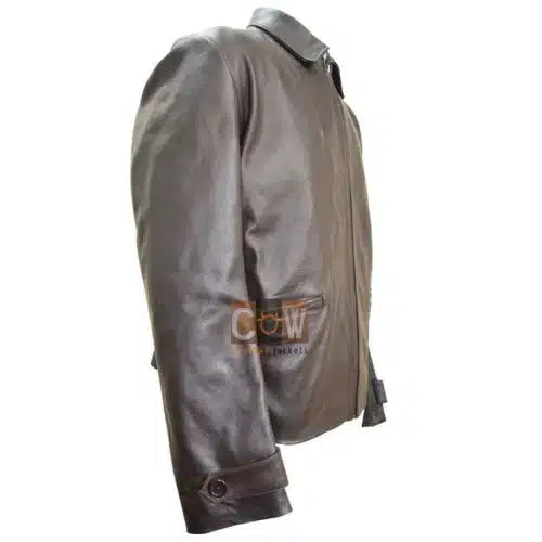 SkyFall James Bond (Daniel Craig) Brown Vintage Leather Jacket