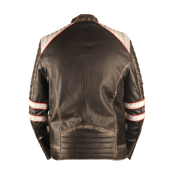 Men's Nightingale Brown Leather Jacket