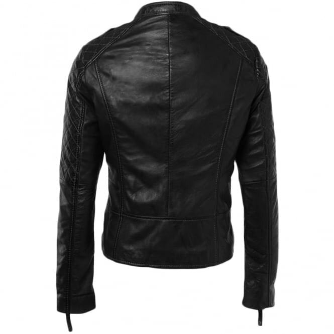 Bold- Women's Black Leather Jacket