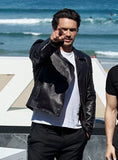 JAMES FRANCO LEATHER JACKET #1