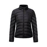 Black Full Sleeves Puffer Jacket