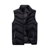 Black Puffer Sleeveless Jacket