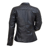 Blocks- Women's Leather Jacket