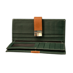 Olive Ladies Hand Clutch