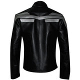 Captain America Black Leather Jacket