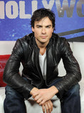 IAN SOMERHALDER LEATHER JACKET 1