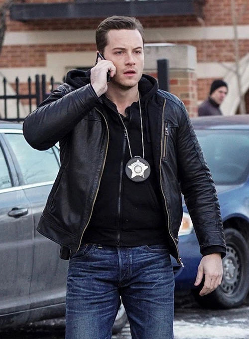 JESSE LEE SOFFER CHICAGO P.D. LEATHER JACKET