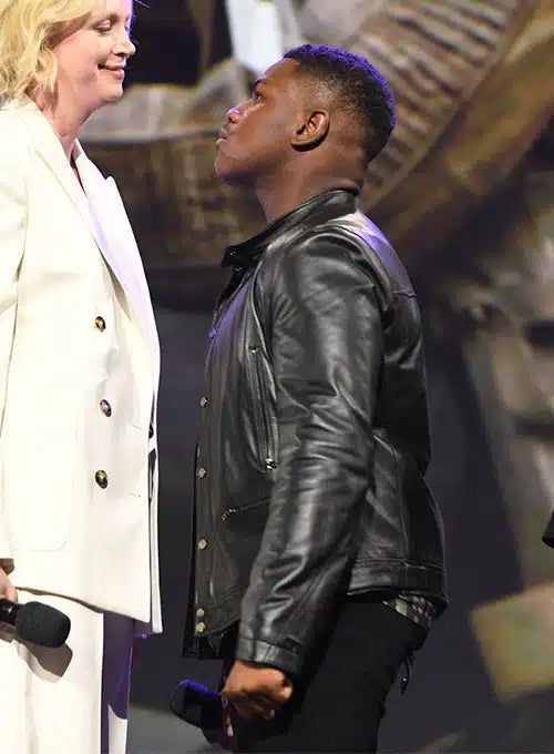 JOHN BOYEGA LEATHER JACKET #1