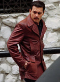 JOHNNY DEPP DONNIE BRASCO LEATHER BLAZER