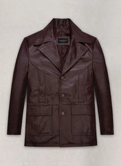 JOHNNY DEPP DONNIE BRASCO LEATHER BLAZER