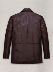 JOHNNY DEPP DONNIE BRASCO LEATHER BLAZER