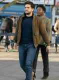 KIT HARINGTON ETERNALS LEATHER JACKET