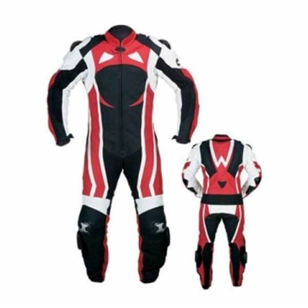 Red & Black Men Motorbike Suits