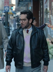 PAUL RUDD THE SHRINK NEXT DOOR LEATHER JACKET