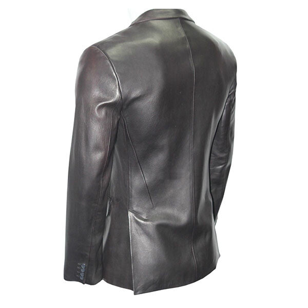 Casual - Men's Leather Blazer