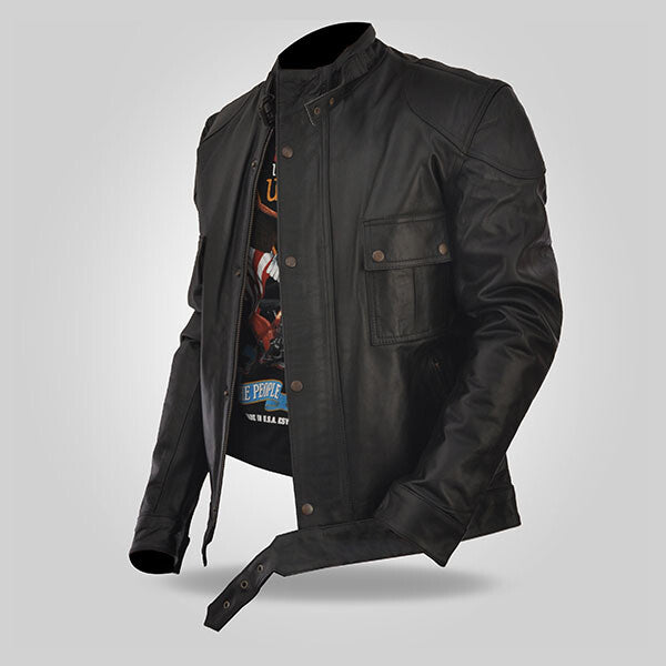 Rockstar - Black Classic Leather Jacket