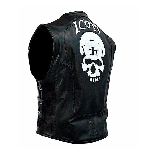 Icon- Leather Vest For Men