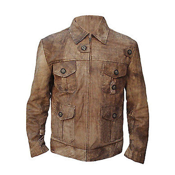 Vintage- Men's Leather Jacket