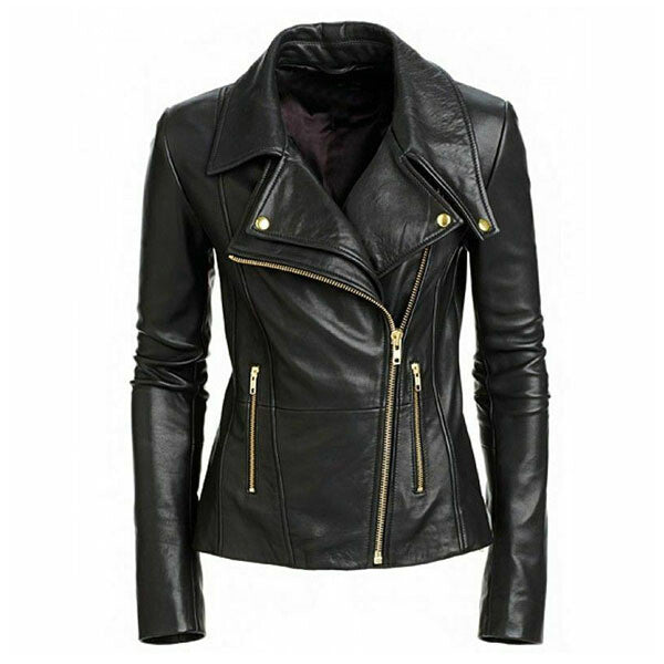 Beauty - Women's Black Leather Jacket