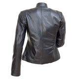 Vague- Women's Black Leather Jacket