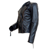 Layers- Women's Black Leather Jacket
