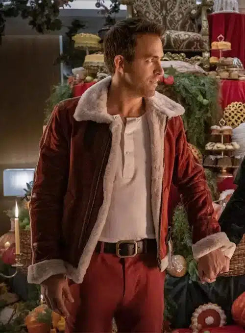 RYAN REYNOLDS SPIRITED LEATHER JACKET