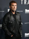 SAM WORTHINGTON LEATHER JACKET # 2