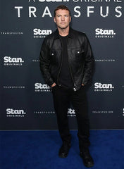 SAM WORTHINGTON LEATHER JACKET # 2