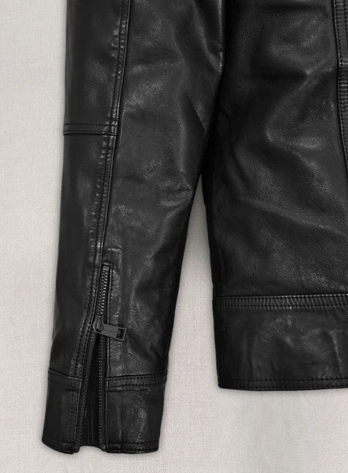 SAM WORTHINGTON LEATHER JACKET #1