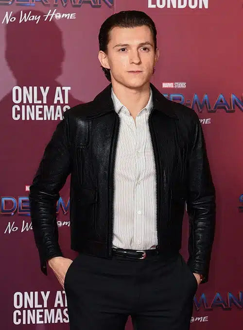 TOM HOLLAND LEATHER JACKET #2 (Copy)